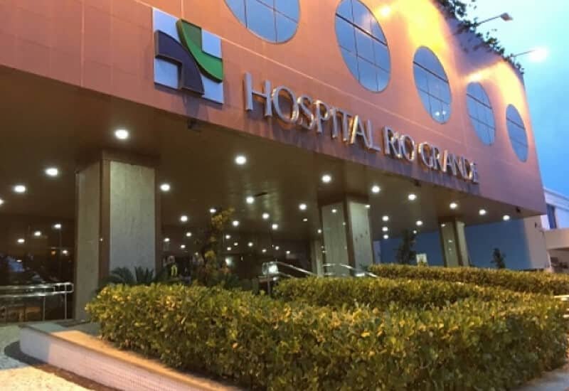 Fachada do Hospital Rio Grande