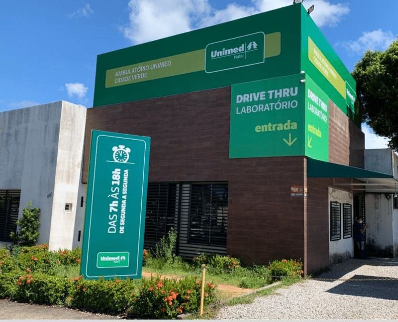 Fachada do Ambulatório Unimed Cidade Verde